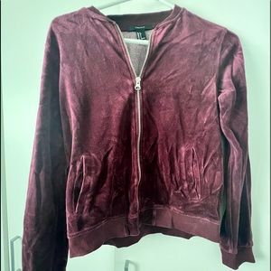 Forever 21 casual maroon jacket